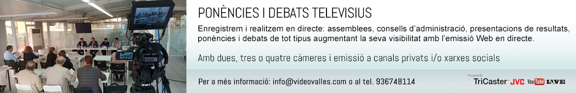 Ponències i debats televisius